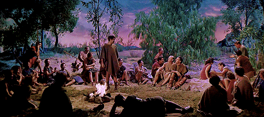 Гифка из фильма "Спартак" (1960)