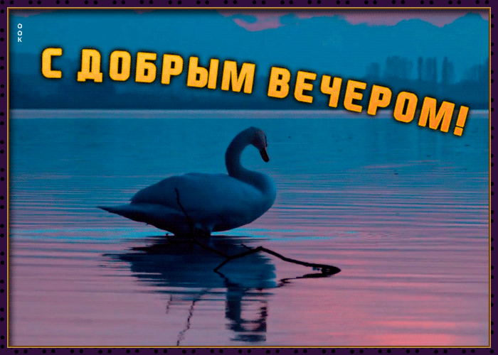 Плейкаст открытка добрый вечер