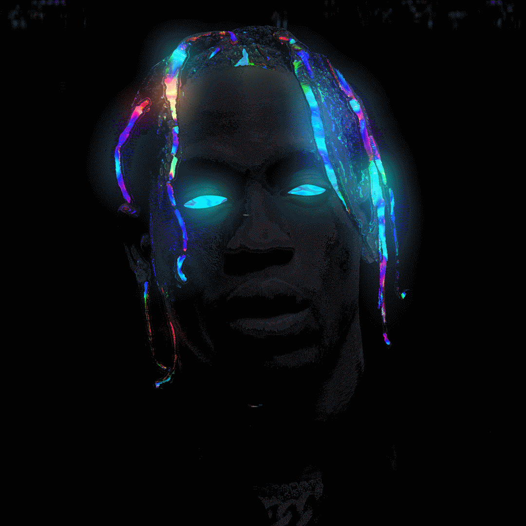 Трэвис Скотт гиф, Travis Scott Astroworld gif для дискорда на АВУ