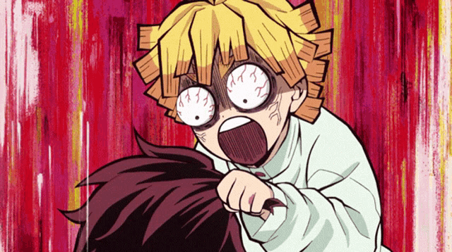 Anime Zenitsu GIF avatar for DC Anime Zenitsu GIF avatar for DC