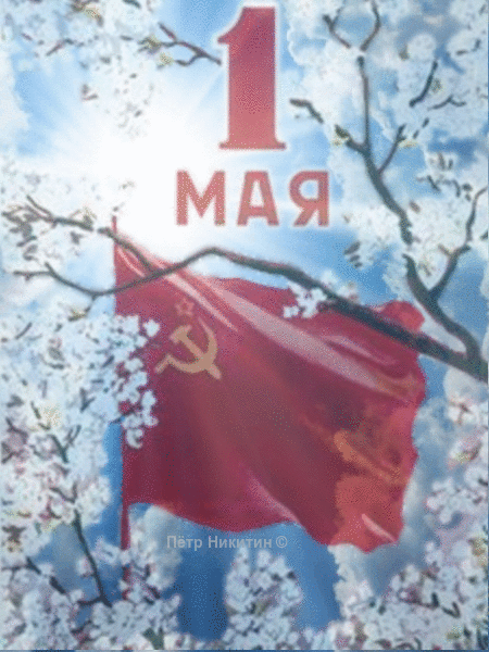 Весенняя картинка на Первомай! Весенняя картинка на Первомай!