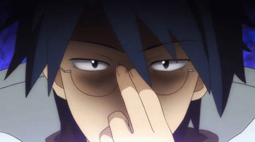 Anime Anime Glasses GIF Anime Anime Glasses GIF