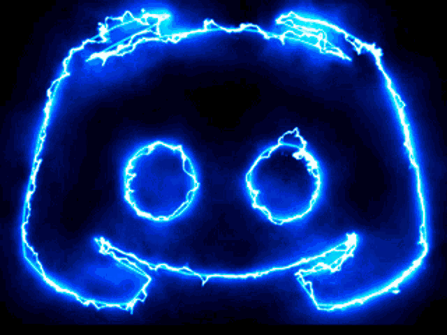 Discord Logo Neon GIF. Дискорд неон, Неоновая иконка дискорда