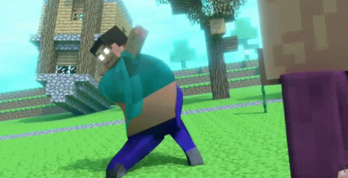 Minecraft Herobrine GIF, Смешная аватарка из майнкрафт для дискорда
