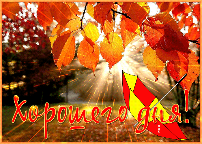 Блестящая картинка хорошего дня