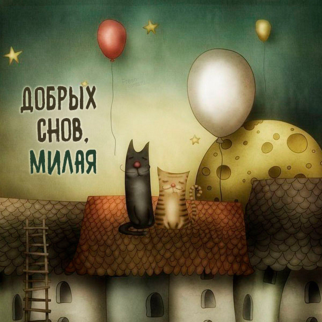 Добрых снов, милая.