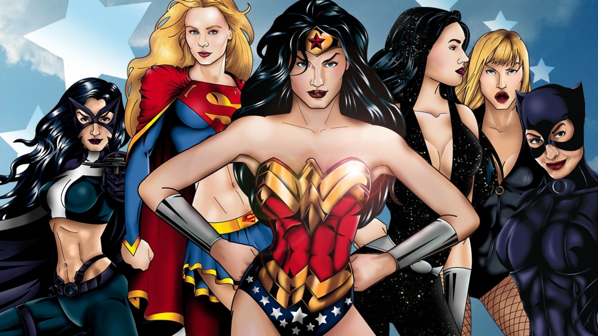 Девушки из DC Universе - Девушки из DC Universе. Суперженщины Марвел