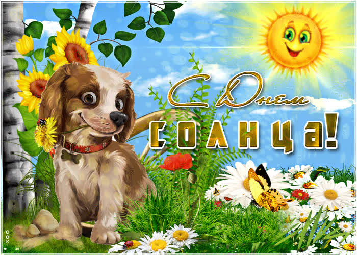 Поздравление с днем солнца
