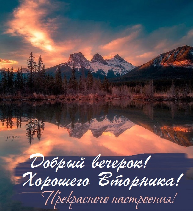 Прекрасного вечера вторника