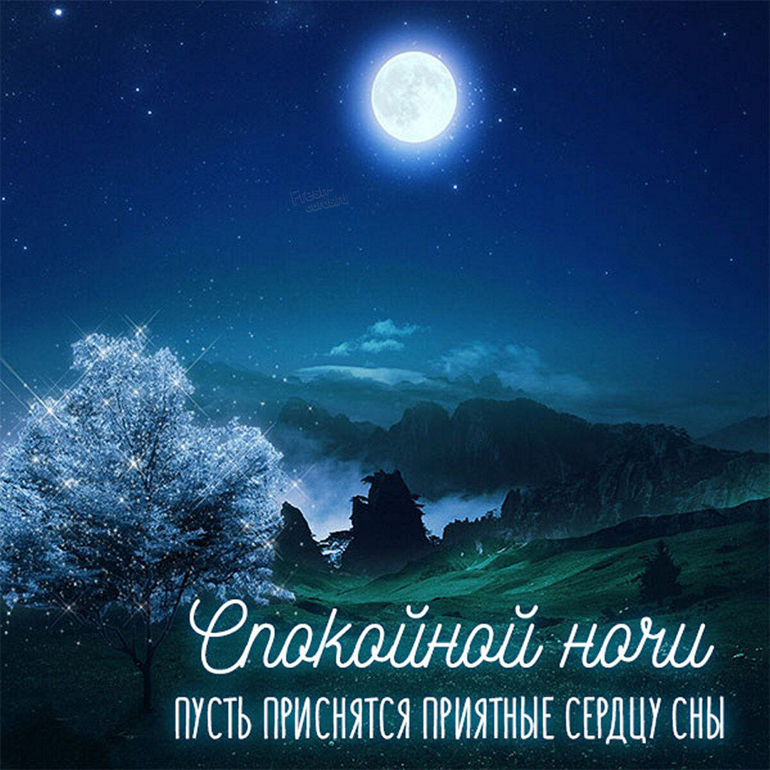 Самые красивые слова спокойной ночи