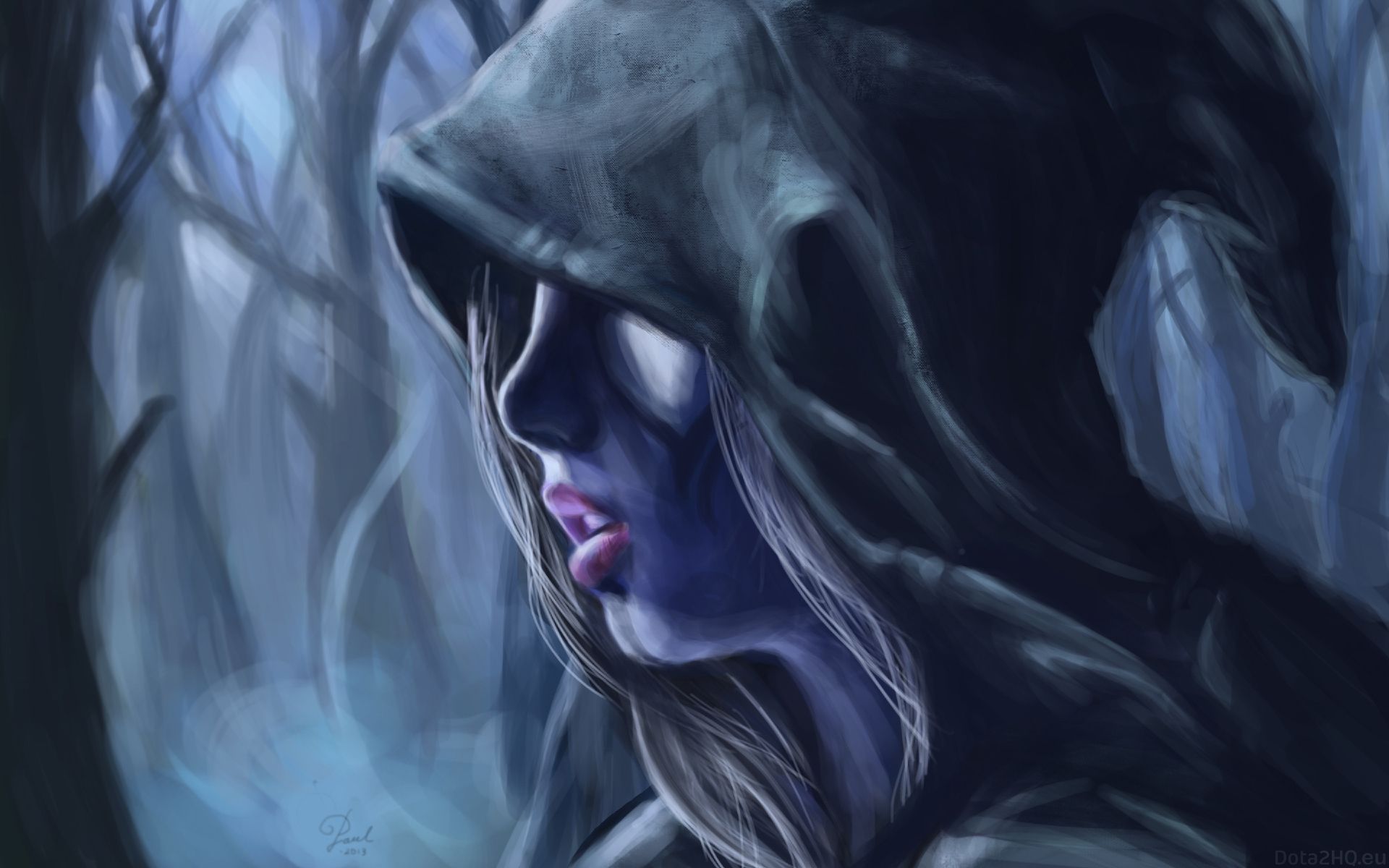 Drow Ranger Dota 2 арт, Герои дота 2 Drow Ranger.