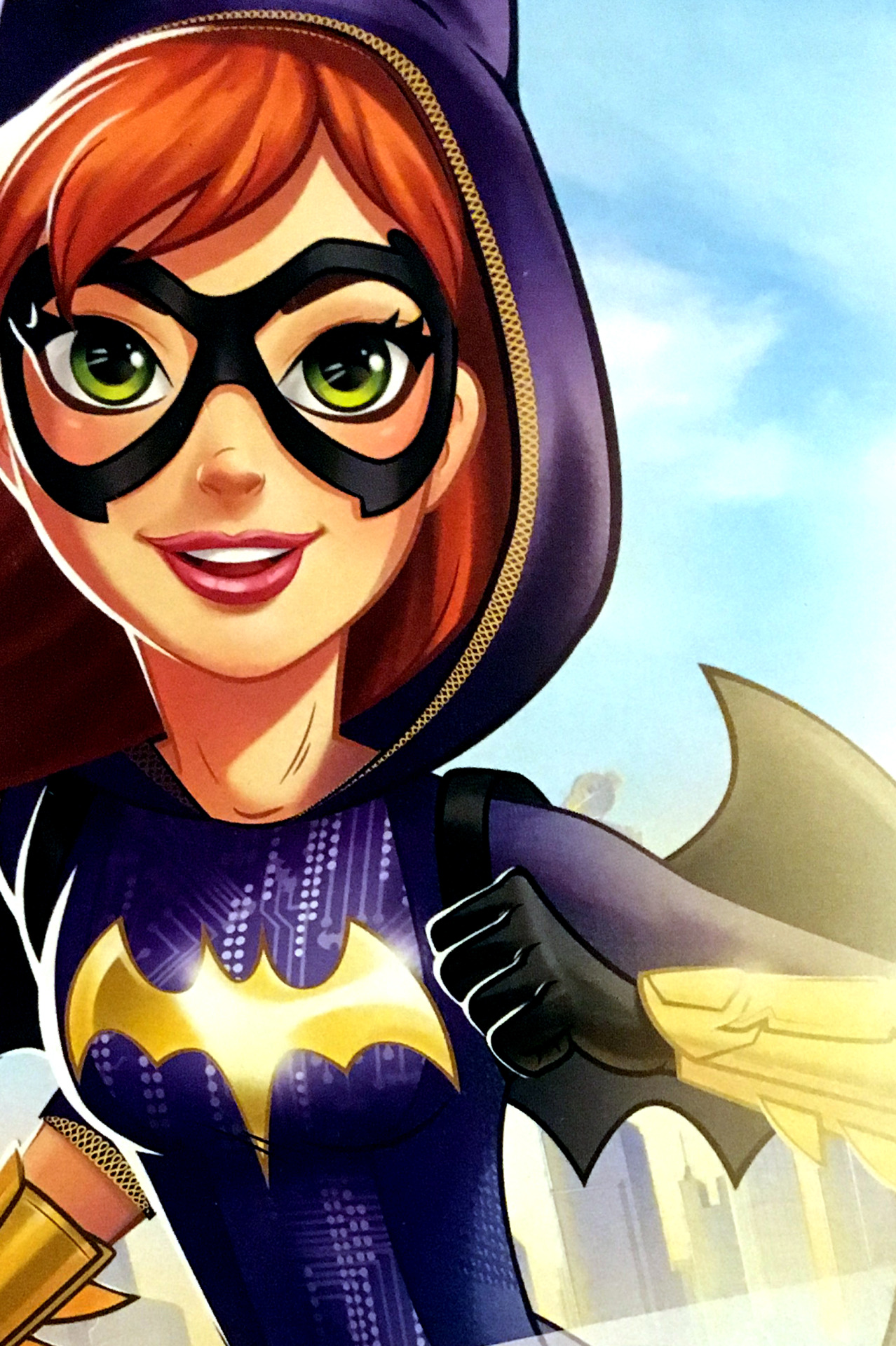 DC Super Hero Girls: Красивые картинки с коробок кукол - Аватарки для ВК. Барбара Гордон бэтгёрл.