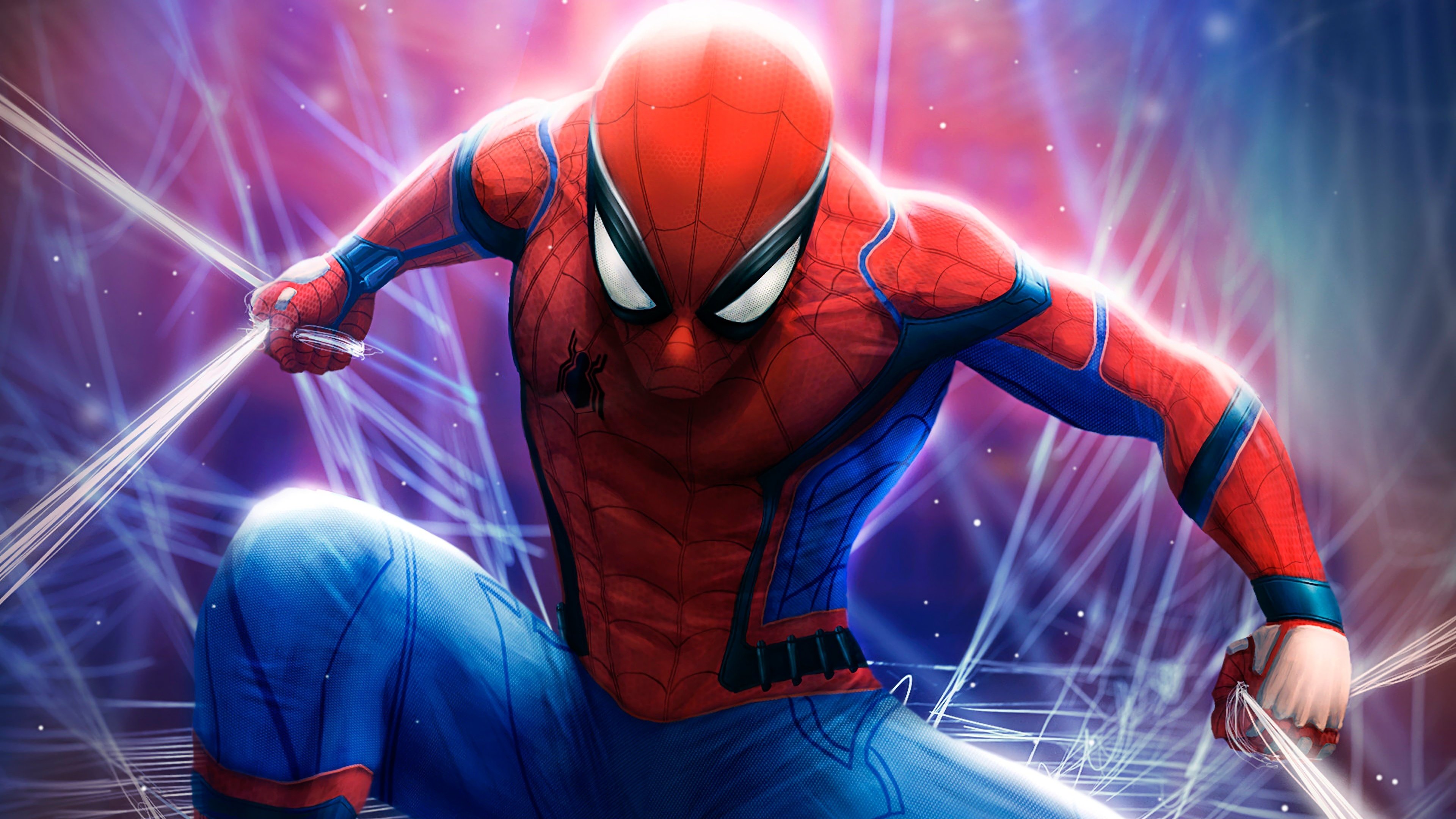 Арт Marvel Spider man, Супергерой Марвел человек паук.