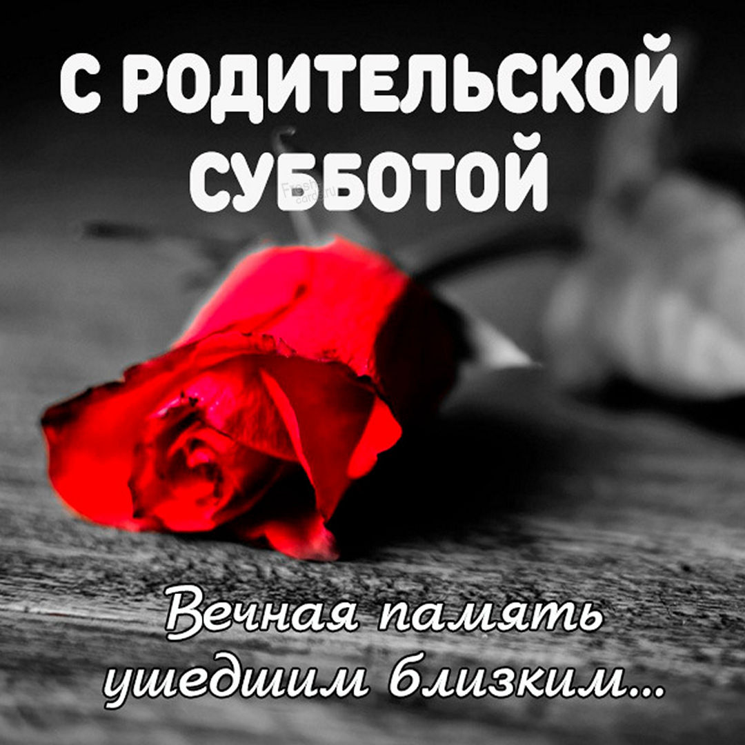 Вселенская Троицкая родительская суббота. Вселенская Троицкая родительская суббота.