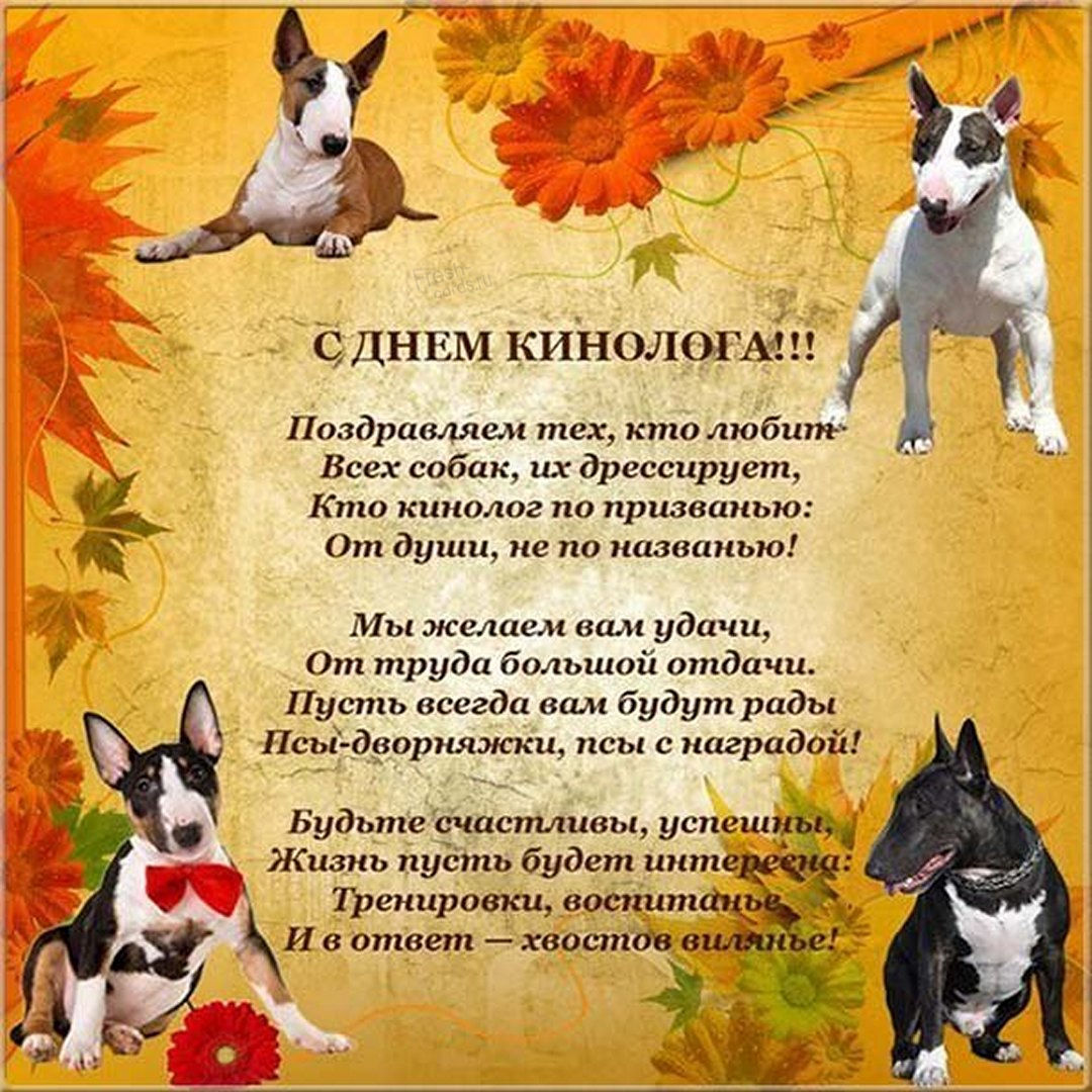 День кинологических подразделений МВД России (день кинолога).