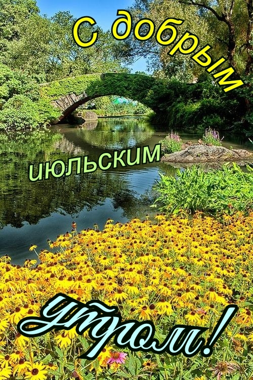 Картинки для пожелания доброго утра Июль. Картинки для пожелания доброго утра Июль.