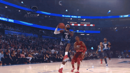 Гифка из матча NBA. Гифка из матча NBA.