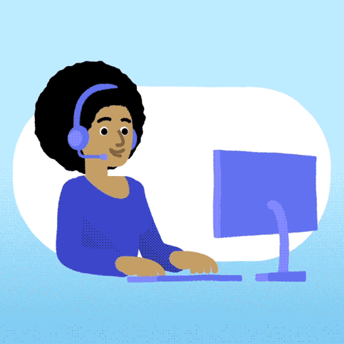Гиф оператор, Оператор колл центра gif Гиф оператор, Оператор колл центра gif