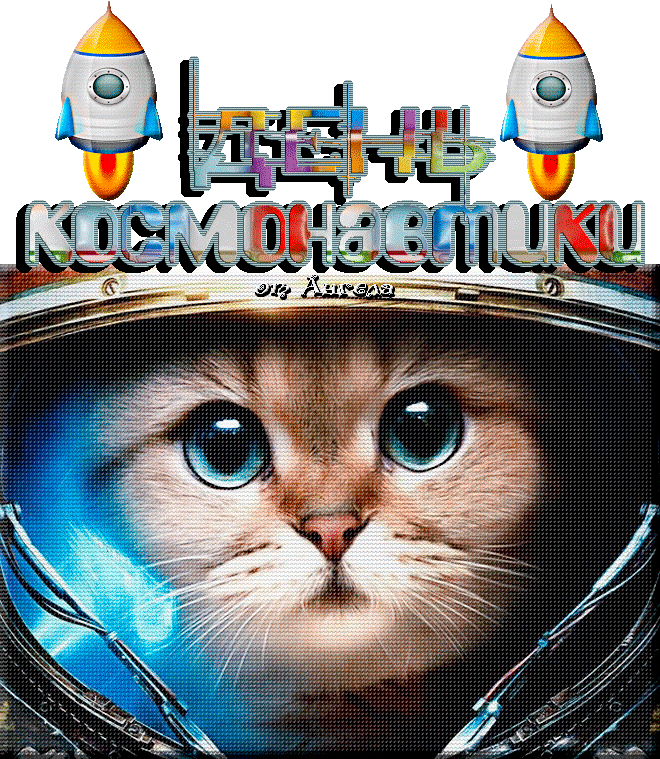 С днём космонавтики поздравление.