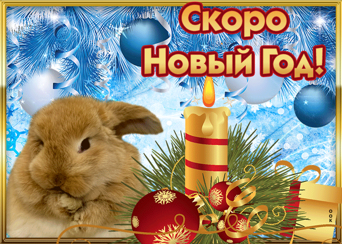 Мерцающая картинка скоро новый год Мерцающая картинка скоро новый год
