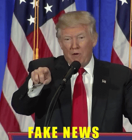 Трамп fake News gif, Гифка фейк Ньюс Трамп.