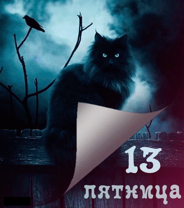 Чёрный кот. Прикольный рисунок. Пятница 13-е на календаре. Давай будем бояться вместе! Красная картинка. Пятница 13. Чёрный кот. Прикольный рисунок. Пятница 13-е на календаре. Давай будем бояться вместе! Красная картинка. Пятница 13.
