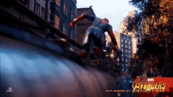 Spider Man Ps4 Gif. Человек паук ps4 гиф.
