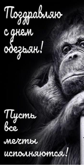 День обезьян (англ. Monkey Day) ежегодно отмечается 14 декабря.