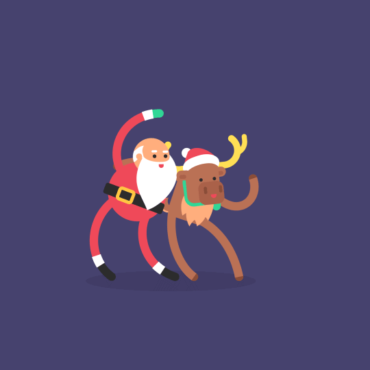 Новогодний олень gif и Санта Клаус, Новогодние олени танцуют. Новогодний олень gif и Санта Клаус, Новогодние олени танцуют.