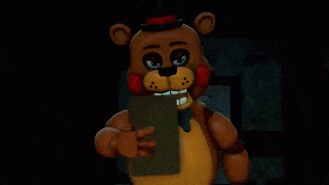 Пять ночей с фредди игры гейминг гифка.