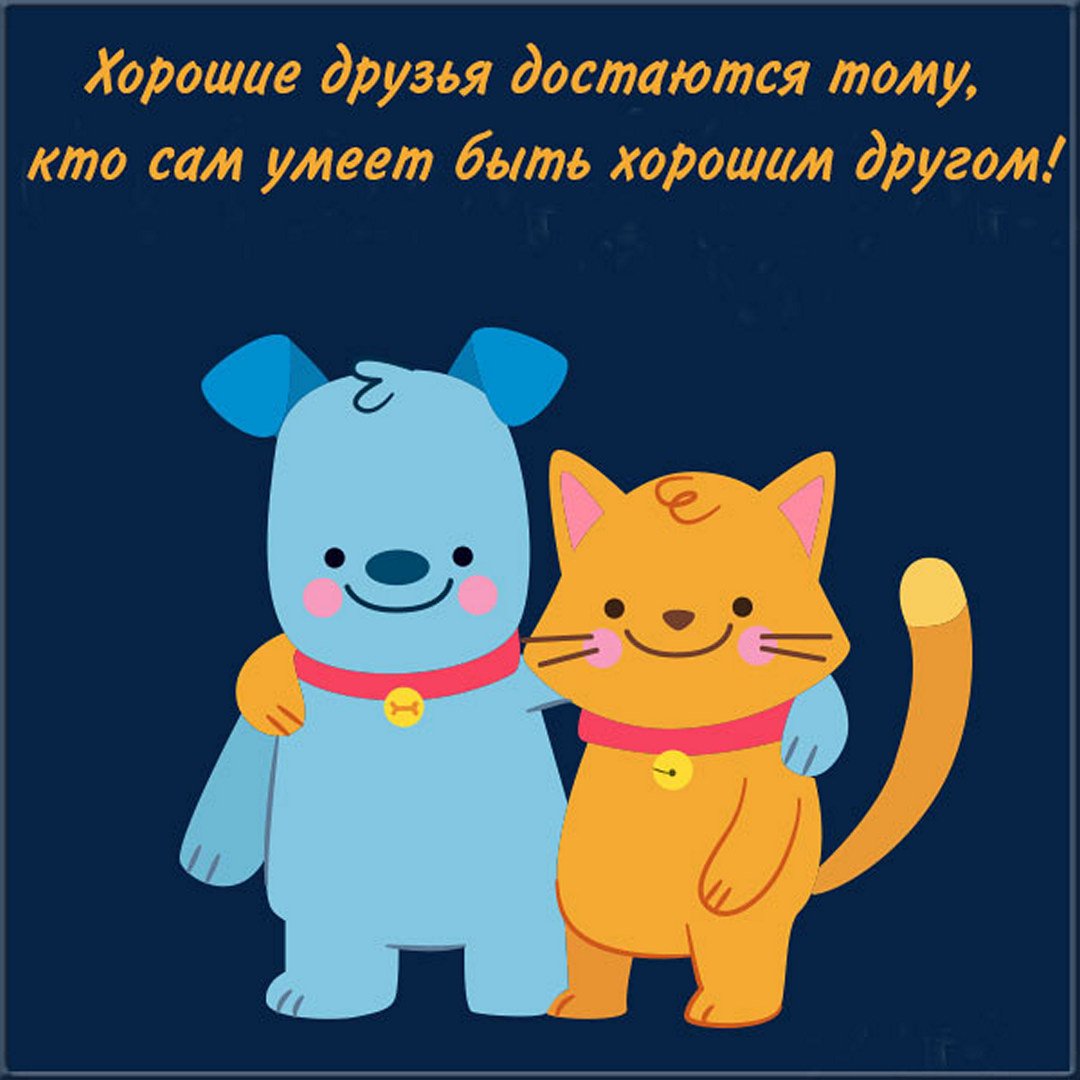 Дружеская картинка.