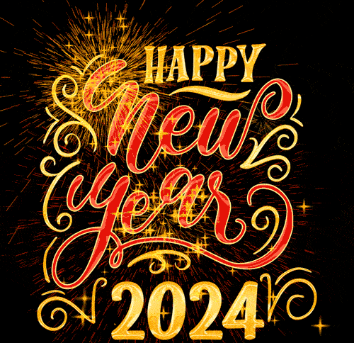 Advance Happy New Year 2024 Wallpapers.