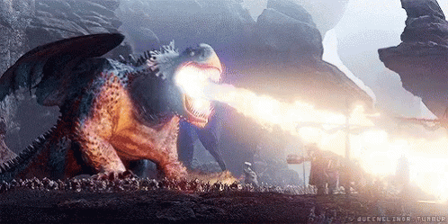 Дракон gif