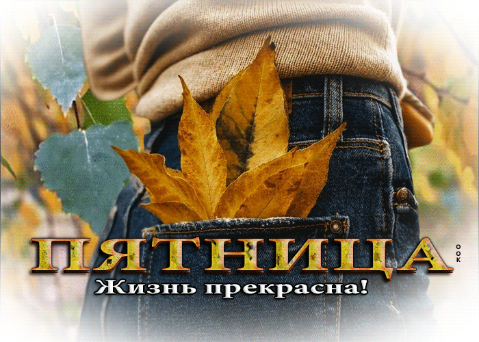 Доброе осеннее утро пятницы - новые картинки.