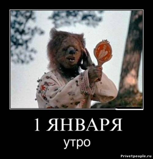 Много не бухайте в Новый Год, а то первое число выпадет из памяти.