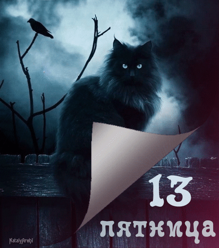 Пятница 13 поздравления