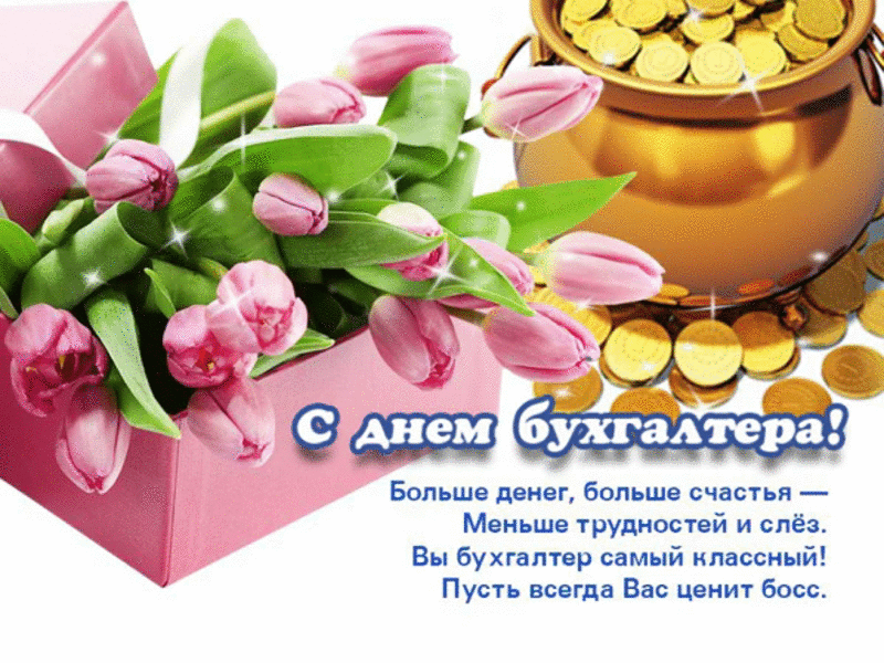 С Международным днем бухгалтера.