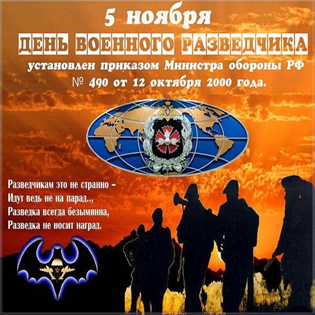 День военной разведки День военной разведки