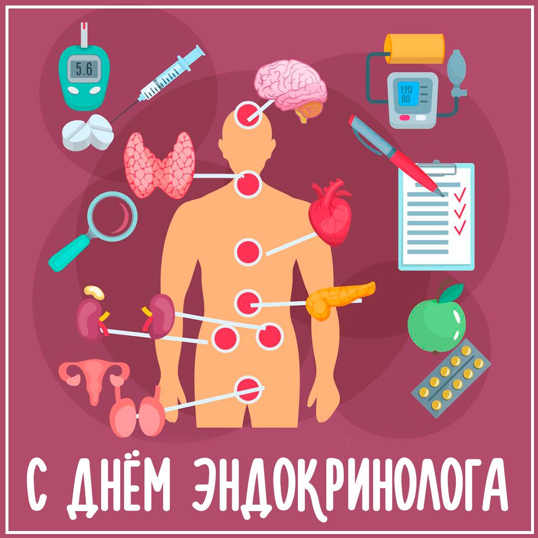 Прикольные открытки с днём Эндокринолога 14 Ноября 2023 - 2024 Прикольные открытки с днём Эндокринолога 14 Ноября 2023 - 2024