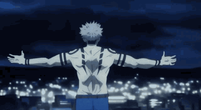 Магическая битва гиф Jujutsu Kaisen Магическая битва гиф Jujutsu Kaisen
