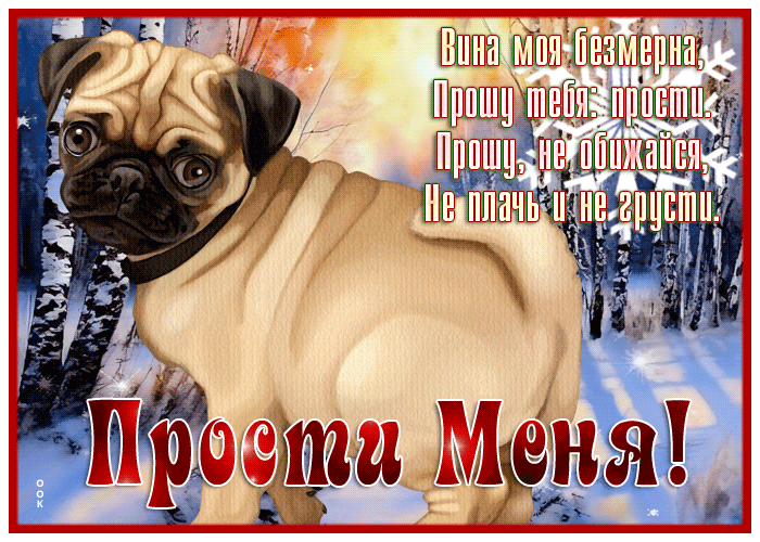 Смешная зимняя Гифка Прости меня! Не плачь и не грусти. Смешная зимняя Гифка Прости меня! Не плачь и не грусти.