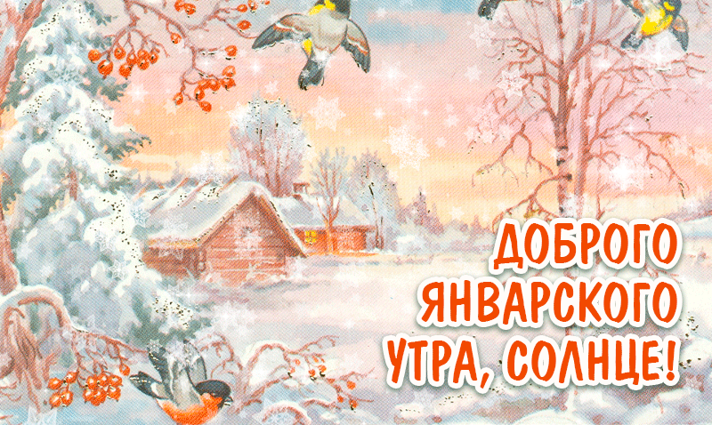 Очень красивая gif картинка доброго январского солнца с утра. Очень красивая gif картинка доброго январского солнца с утра.