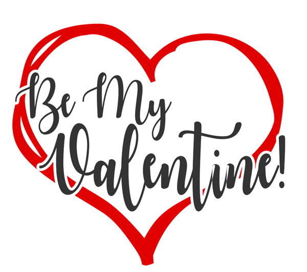 Милая романтическая гифка для кого-то особенного Be my Valentine.