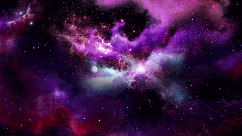 Gif фон космический пейзаж нереальной красоты. Gif фон космический пейзаж нереальной красоты.