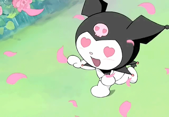 Аниме анимация My Melody Kuromi аниме.