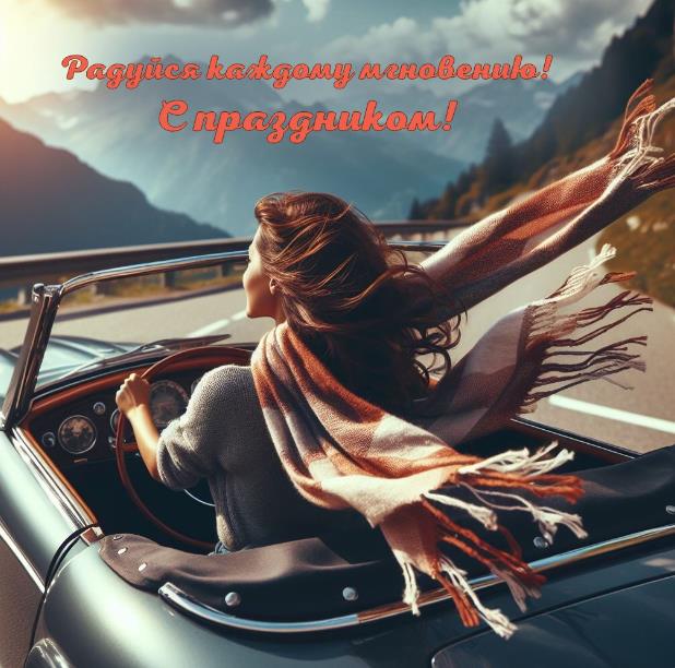 Радуйся каждому мгновению.