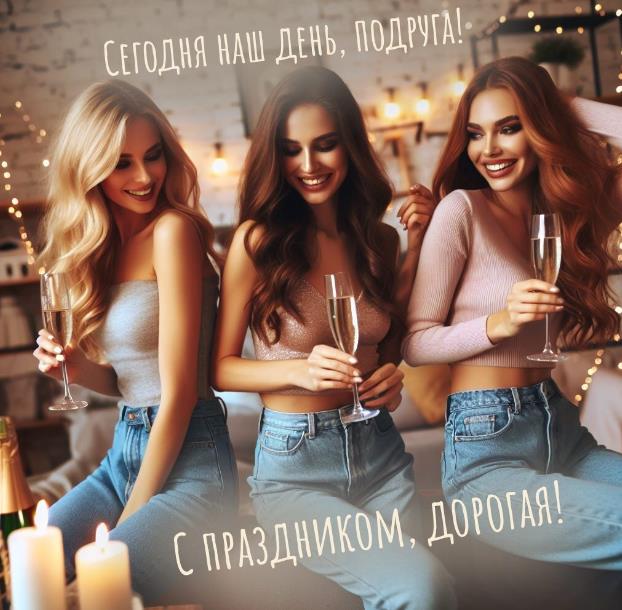 Сегодня наш день, подруга.