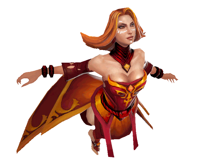 Lina Dota 2 гифка персонаж на прозрачном фоне. Lina Dota 2 гифка персонаж на прозрачном фоне.
