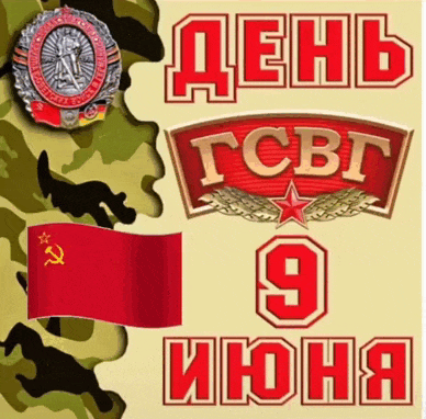 Новая гифка с днём ГСВГ с флагом СССР. Новая гифка с днём ГСВГ с флагом СССР.