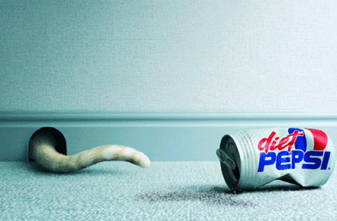 Смешная gif картинка ко дню рождения pepsi cola.